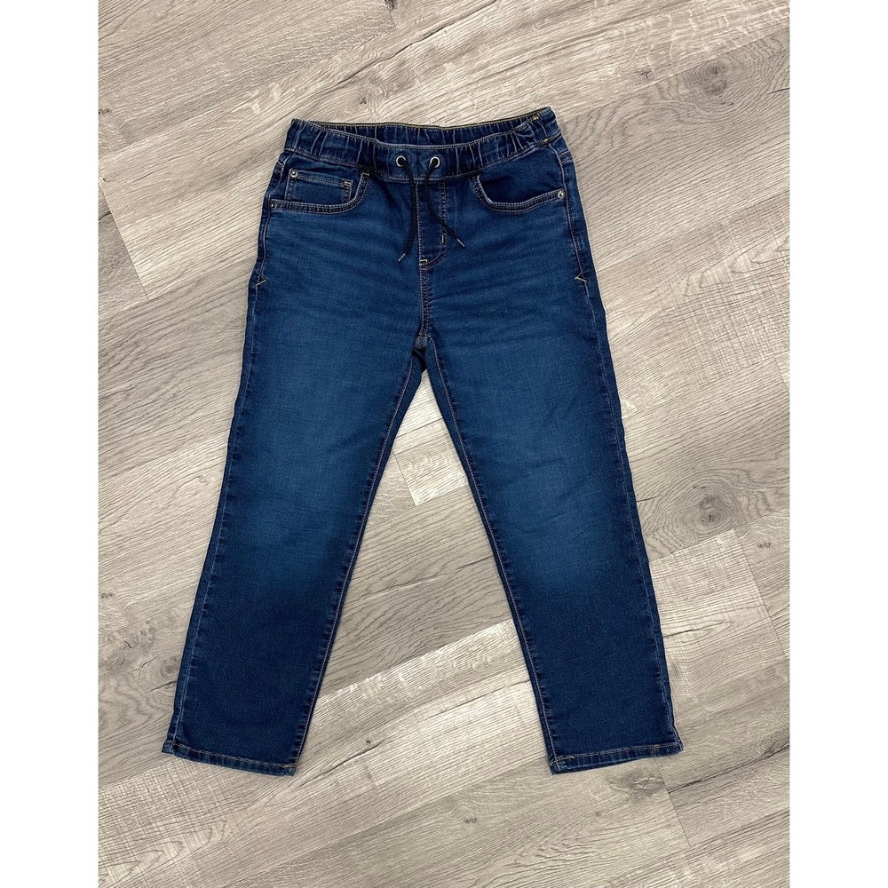 Cat & Jack girl jeans with drawstring waist - Picture 2 of 4